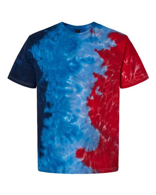 Slushie Crinkle Tie-Dyed T-Shirt - Front - B25614703 - USA