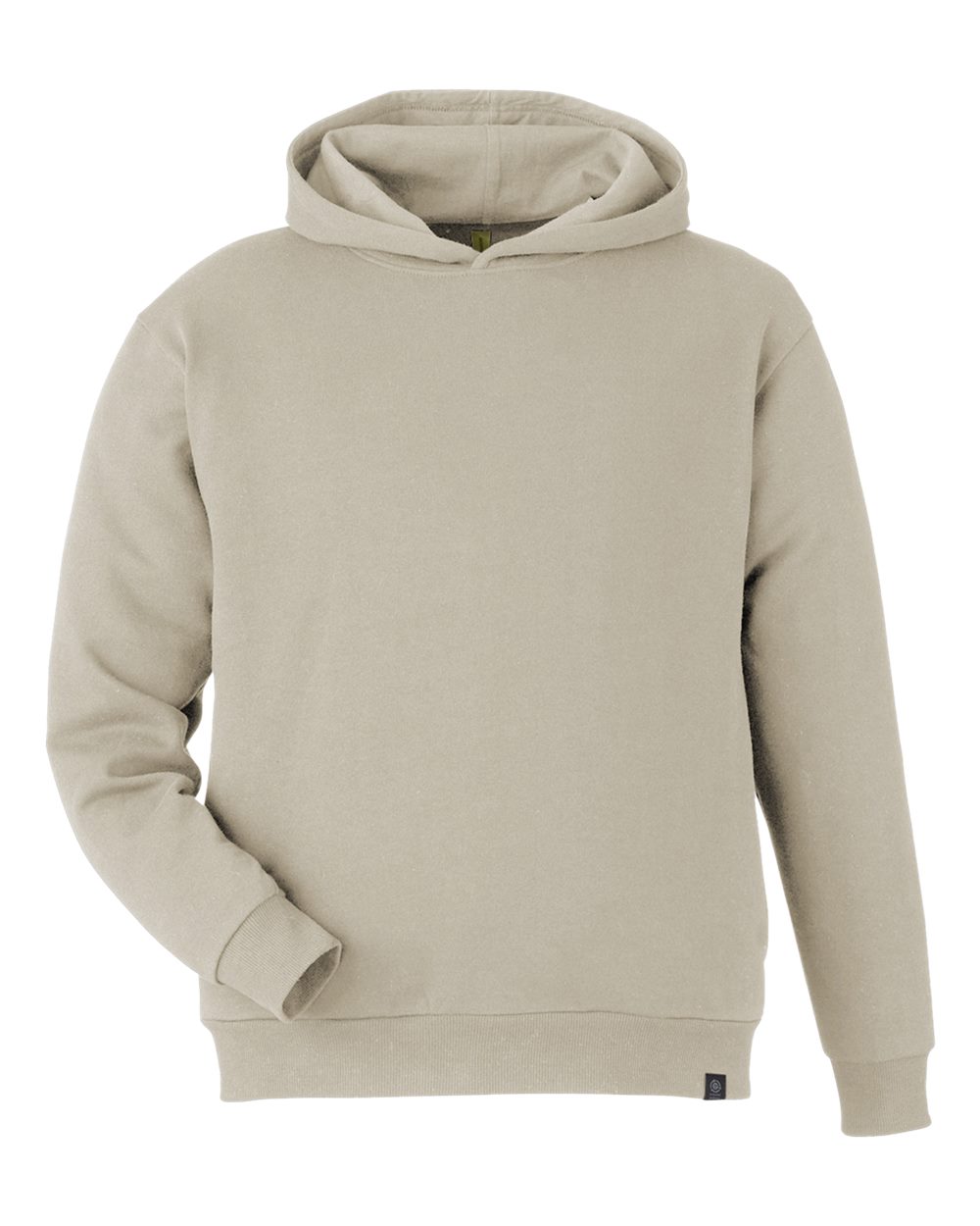 Unisex Reclaimist Hooded Sweatshirt - Front - B857E9242 - Pumice