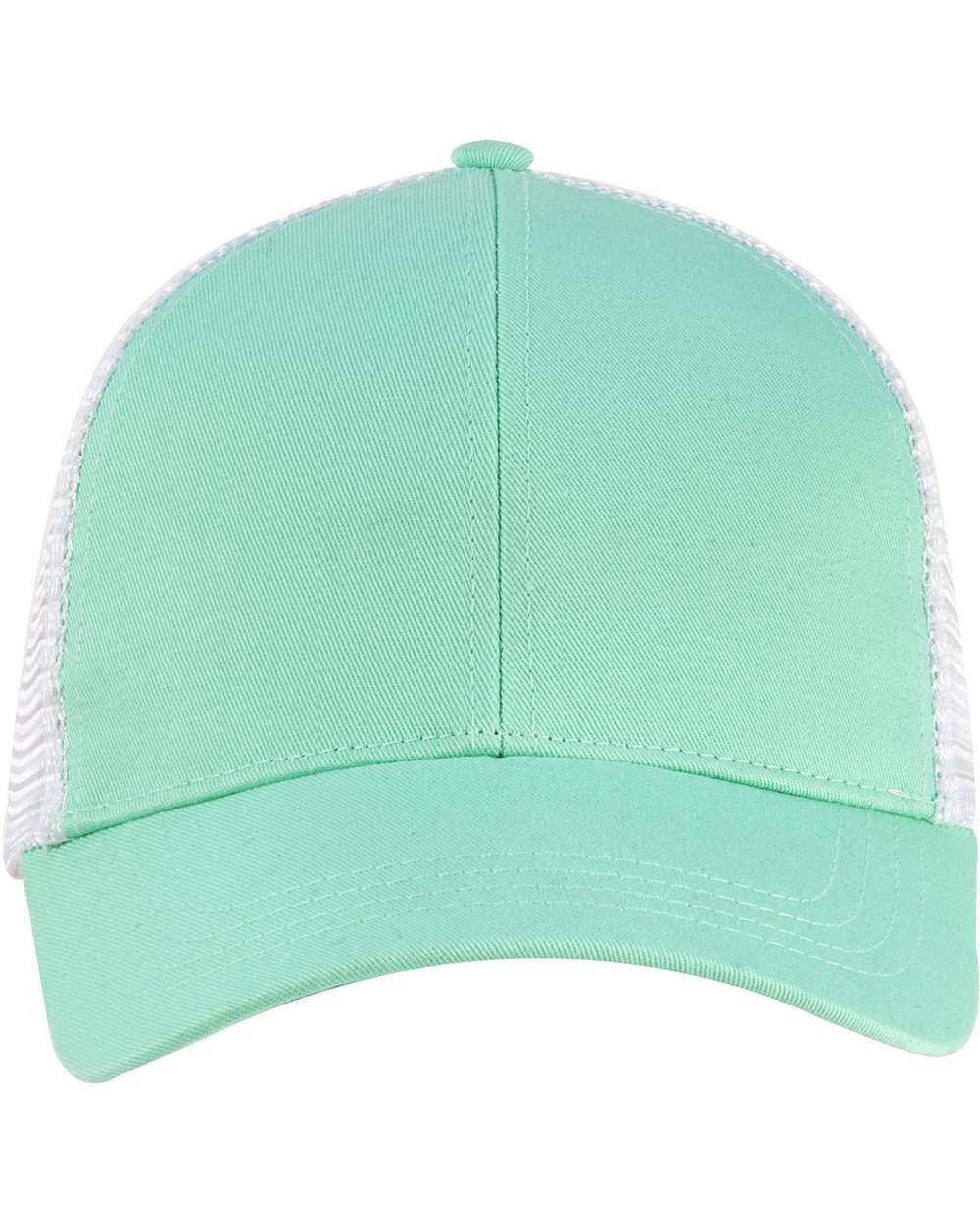 Eco Trucker Cap - Front - B873E9170 - Mint/ White