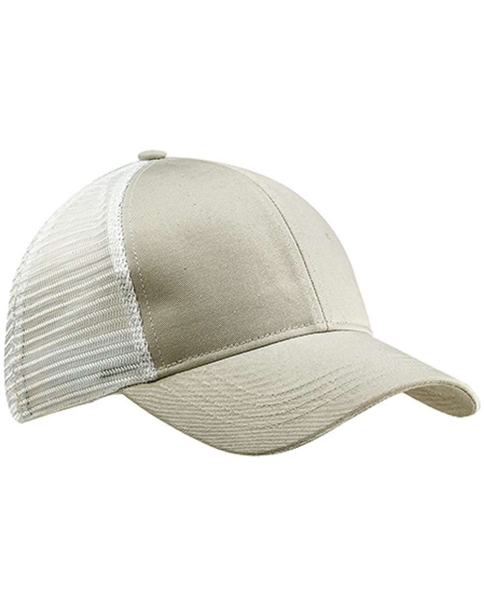 Eco Trucker Cap - Front - B873E9350 - Dolphin/ White