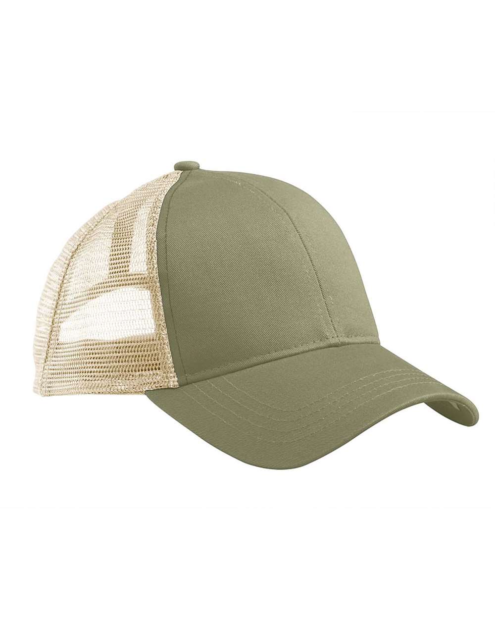 Eco Trucker Cap - Front - B873E9770 - Jungle/ Oyster