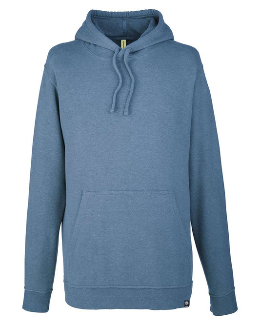 Unisex Hemp Hero Hooded Sweatshirt - Front - B864E9372 - Horizon Blue