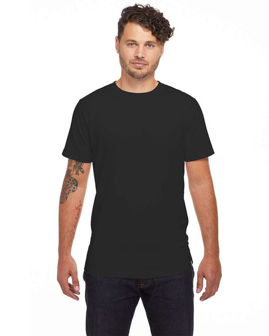 Unisex USA Made T-Shirt - OnModelFront - B844E9503 - Black