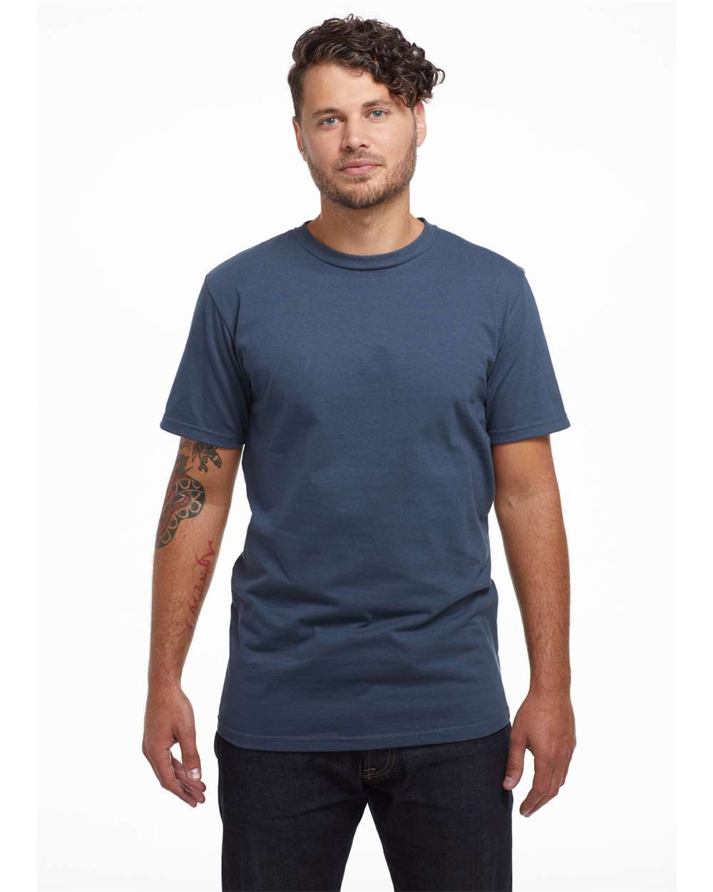 Unisex USA Made T-Shirt - OnModelFront - B844E9653 - Pacific