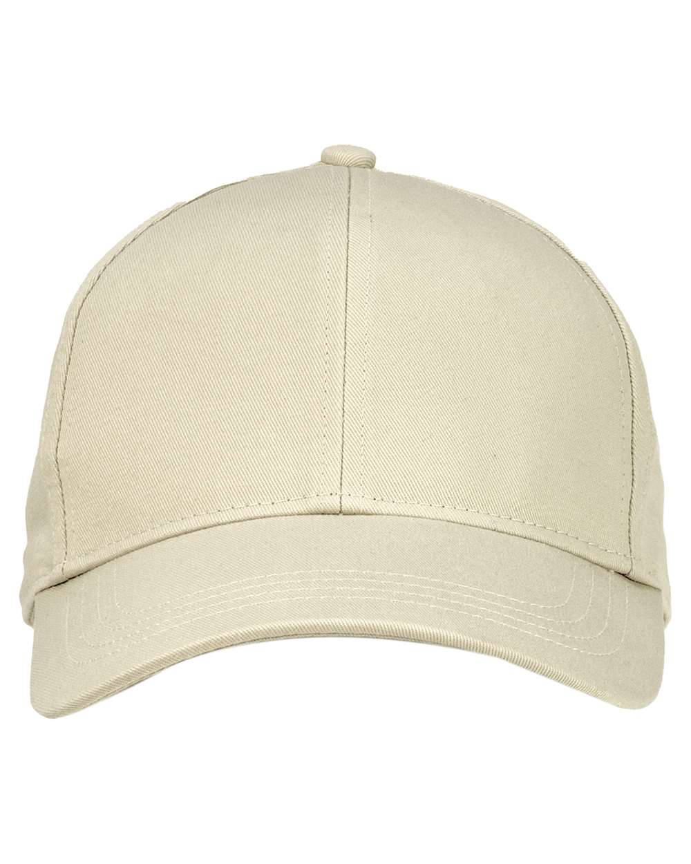 Eco Baseball Cap - Front - B870E9240 - Oyster