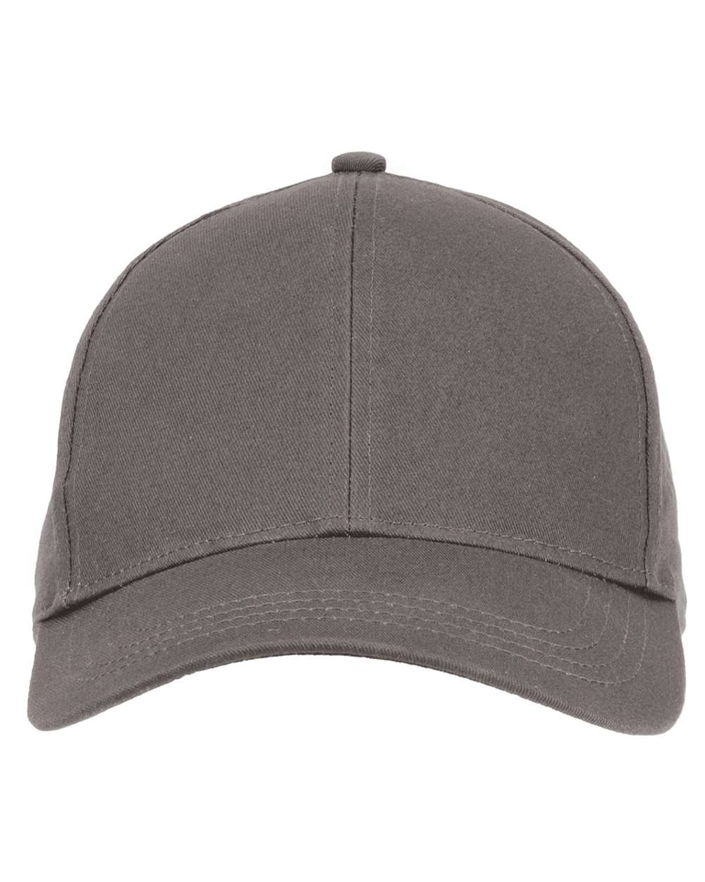 Eco Baseball Cap - Front - B870E9580 - Charcoal