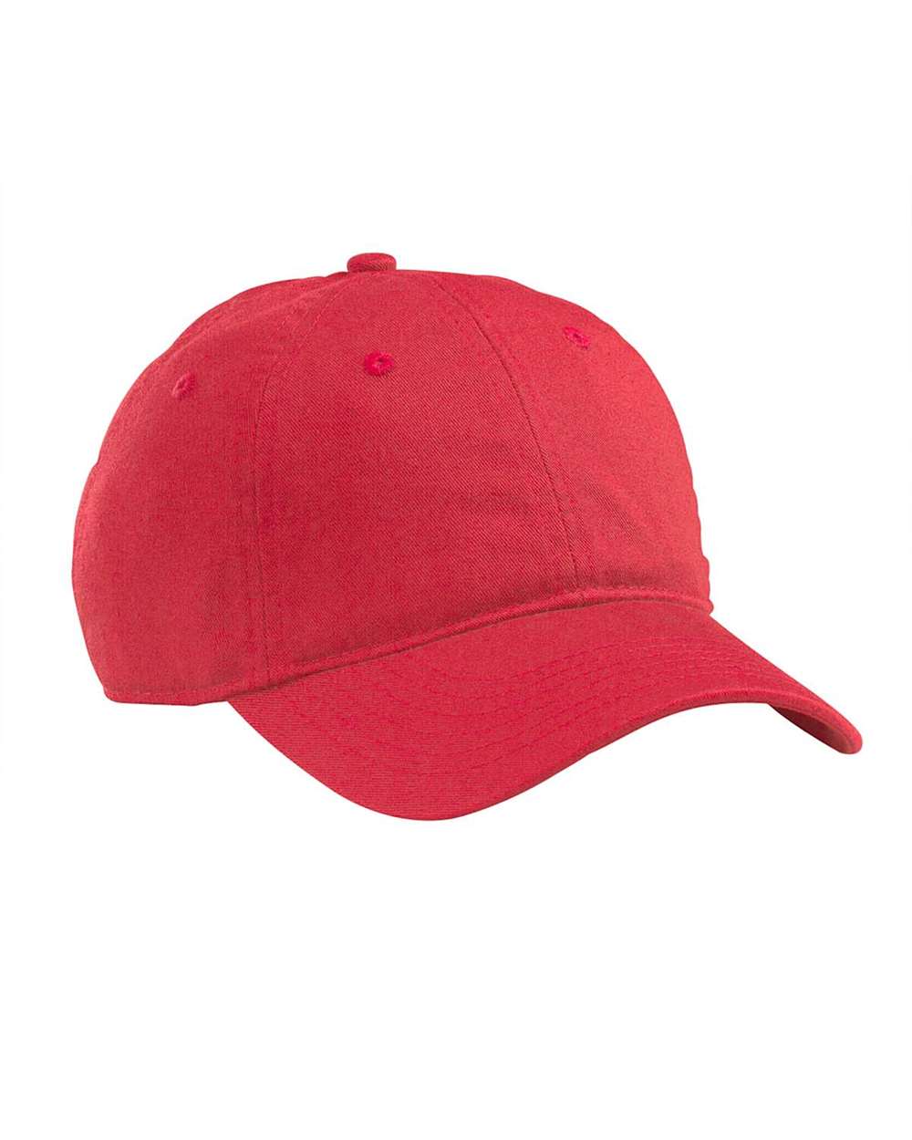 Eco Baseball Cap - Front - B868E9700 - Red