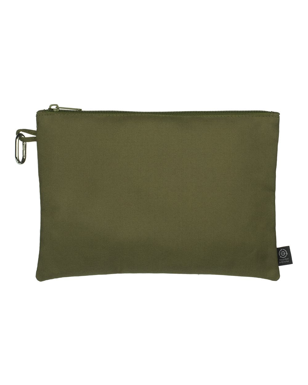 Grove Go-Go Pouch With Carabiner - Front - B898E9110 - Olive