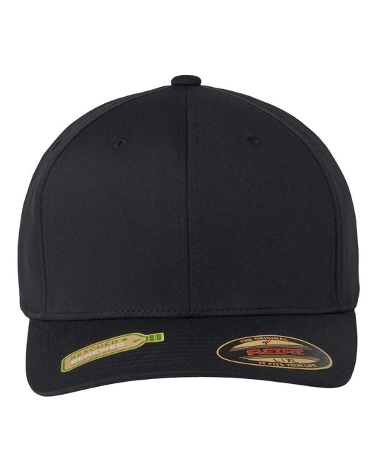 Sustainable Polyester Cap - Front - B96595503 - Black
