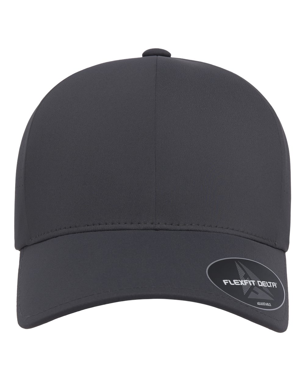 Delta® Snapback Perforated Cap - Front - B33695590 - Dark Grey