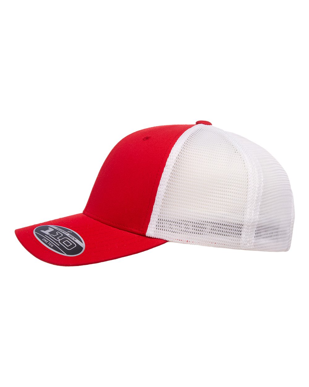 110® Mesh-Back Cap - DirectSide - B04095110 - Red/ White