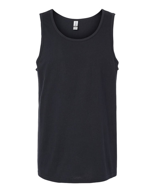 Men's Softstyle® Tank Top - Front - B78660503 - Black
