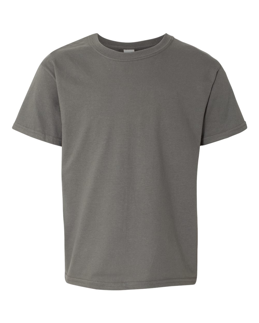 Youth Softstyle® T-Shirt - Front - B01660092 - Charcoal