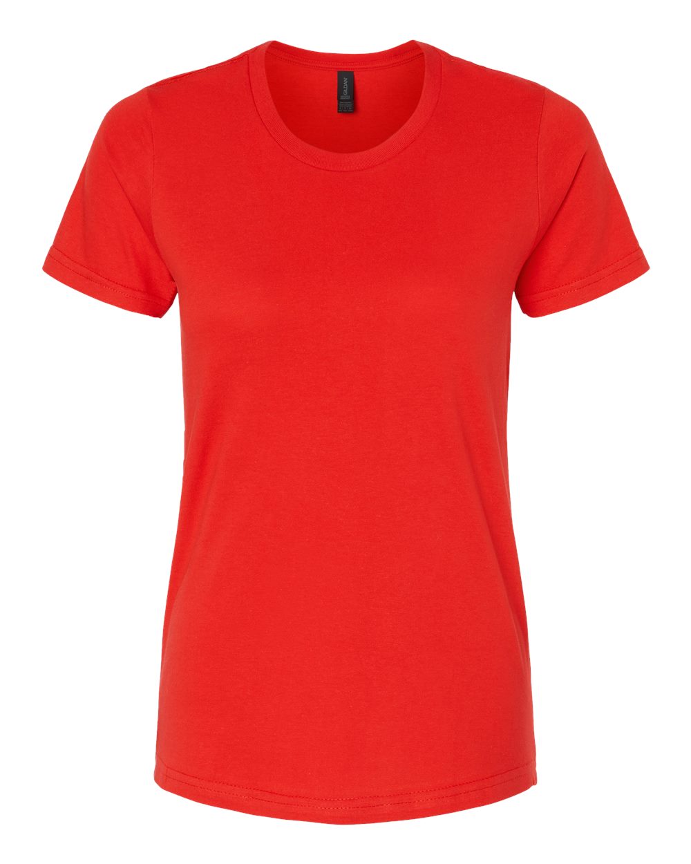 Women's Softstyle® Midweight T-Shirt - Front - B02060703 - Red