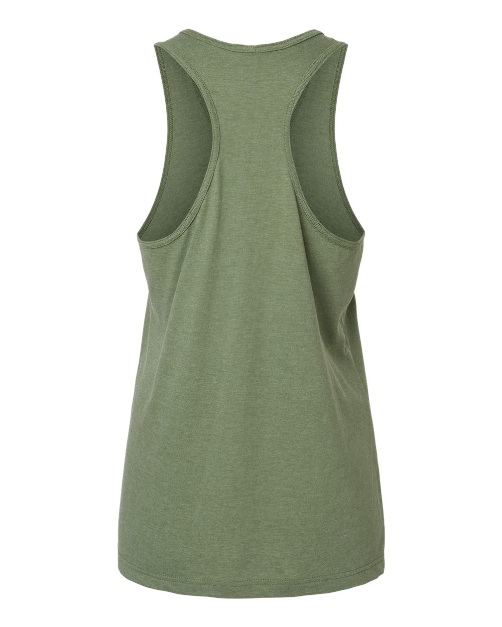Women's Softstyle® CVC Racerback Tank Top - Back - B02160173 - Cactus