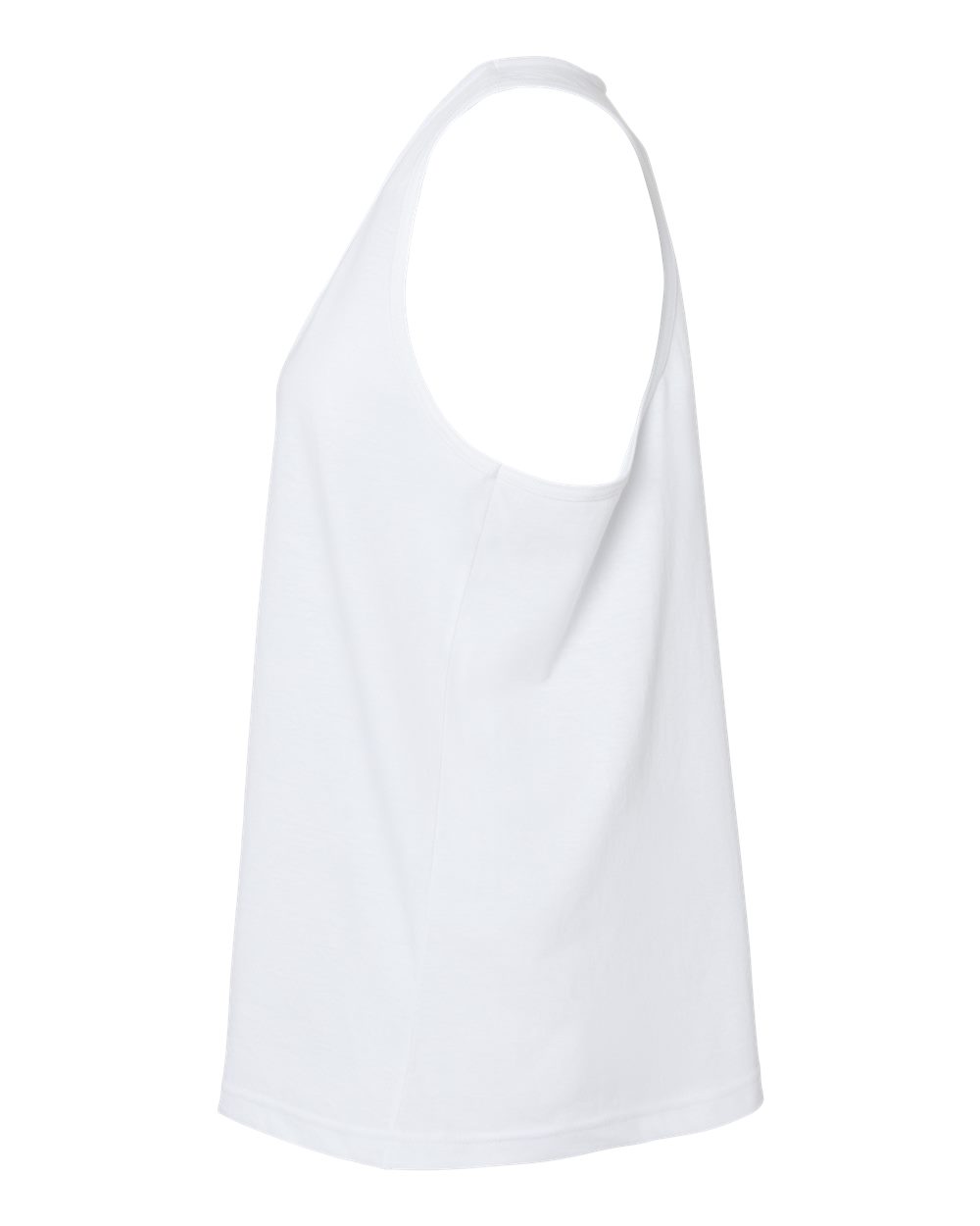 Women's Softstyle® CVC Racerback Tank Top - DirectSide - B02160003 - White