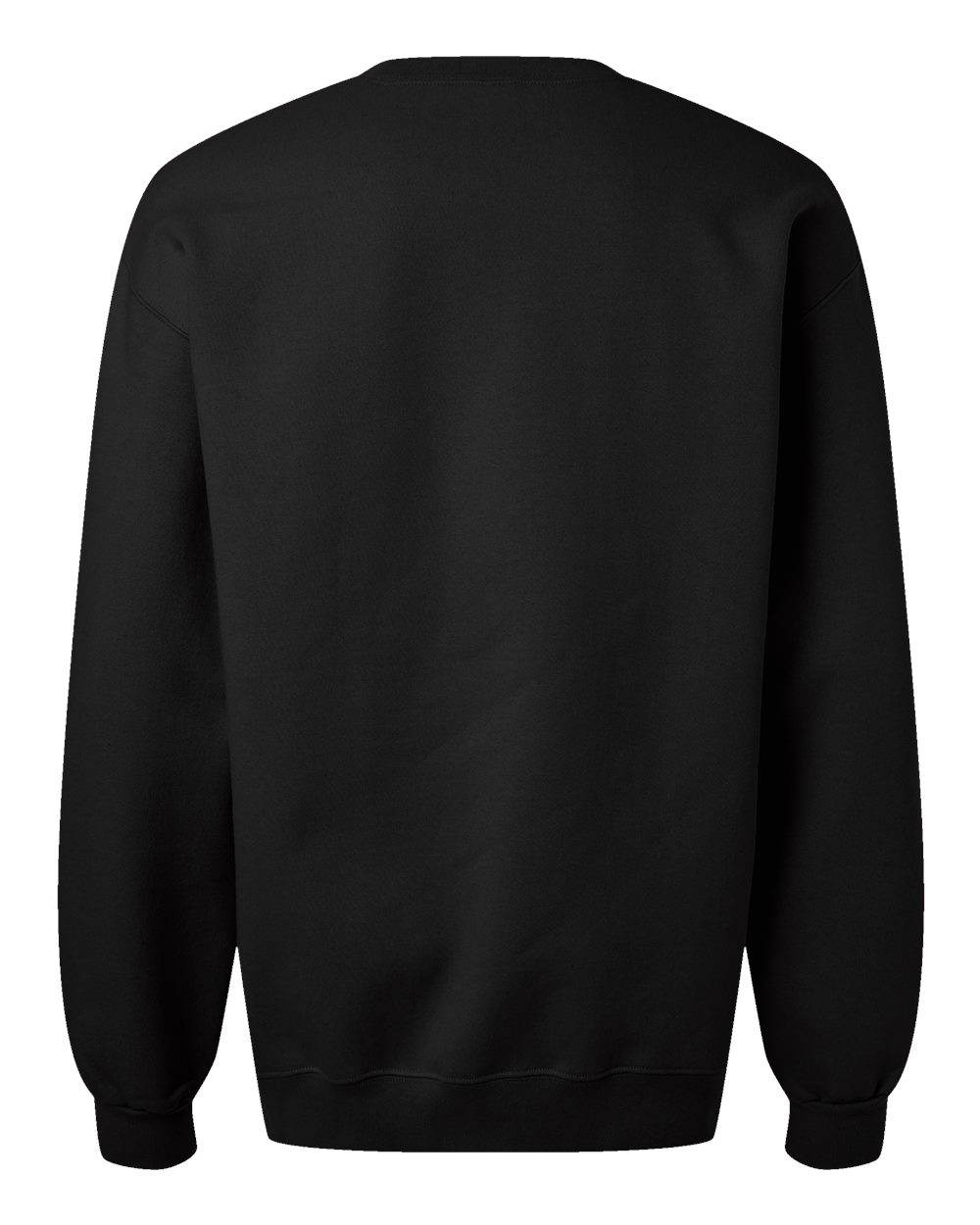 Unisex Hammer™ Maxweight Crewneck Sweatshirt - Back - B02560503 - Pitch Black