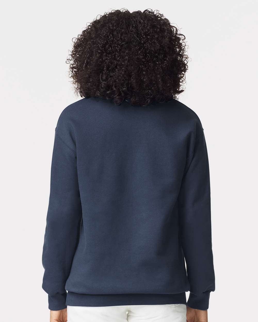 Unisex Hammer™ Maxweight Crewneck Sweatshirt - OnModelBack - B02560253 - Blue Dusk