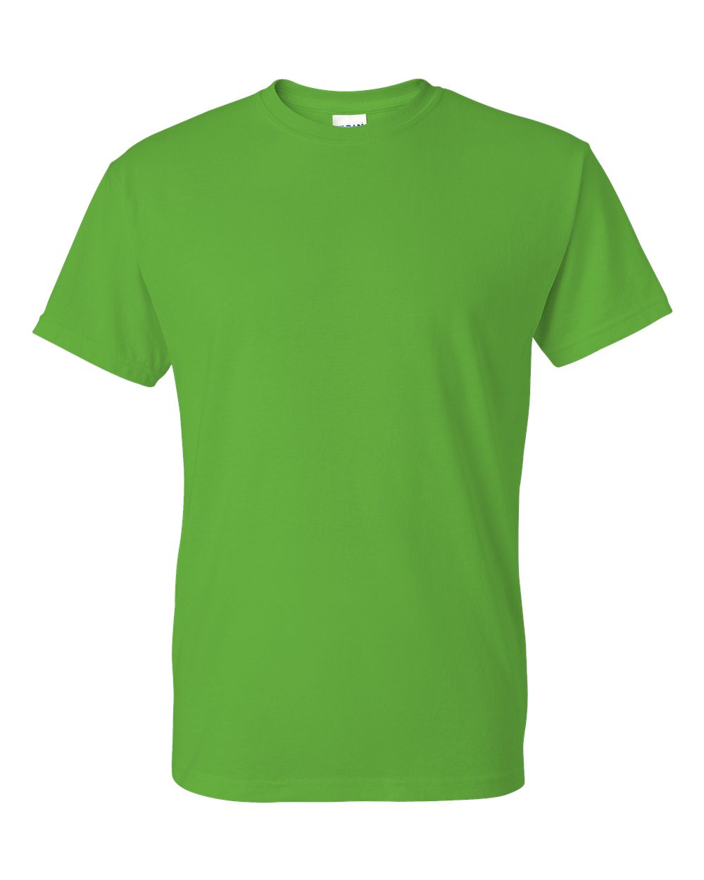 Unisex DryBlend® T-Shirt - Front - B06560613 - Electric Green