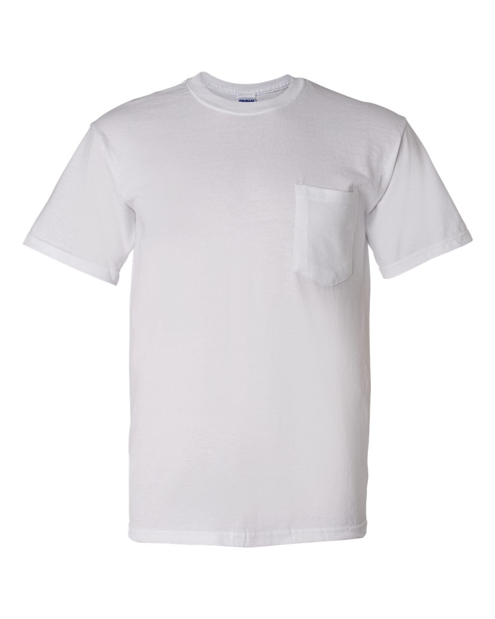 Men's DryBlend® Pocket T-Shirt - Front - B07260003 - White