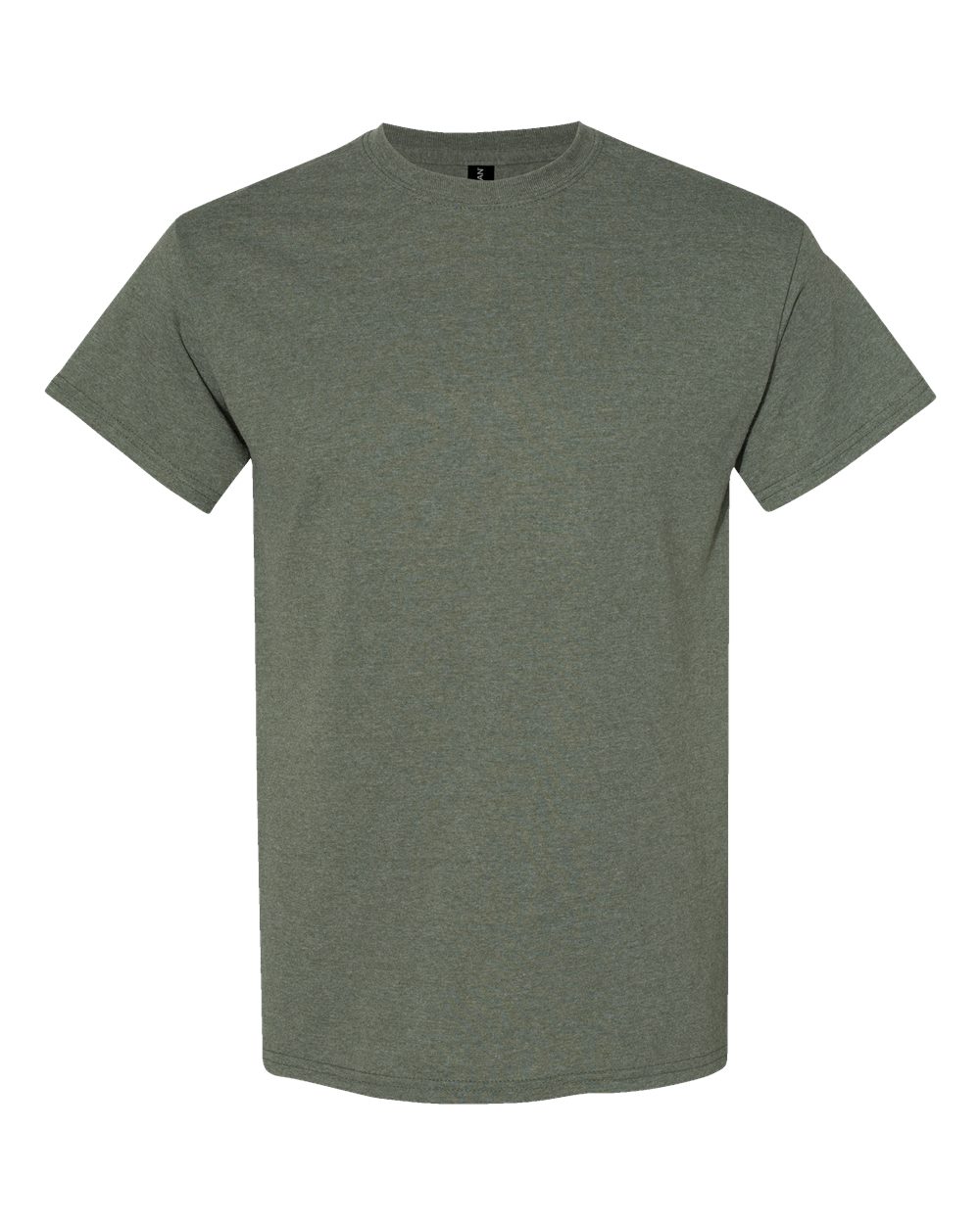 Men's Heavy Cotton™ T-Shirt - Front - B00060073 - Heather Military Green
