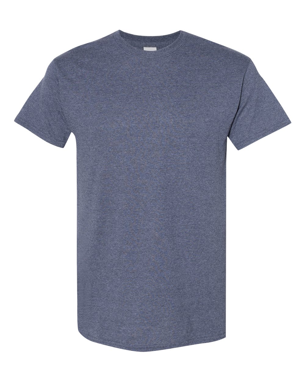 Men's Heavy Cotton™ T-Shirt - Front - B00060343 - Heather Navy