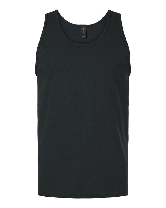 Men's Ultra Cotton® Tank Top - Front - B09860503 - Black
