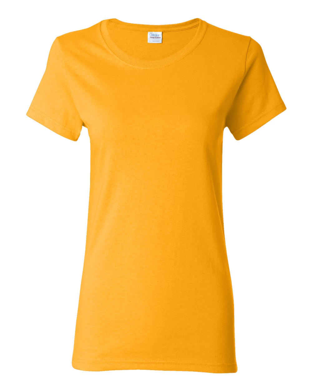 Women's Heavy Cotton™ T-Shirt - Front - B86960123 - Gold