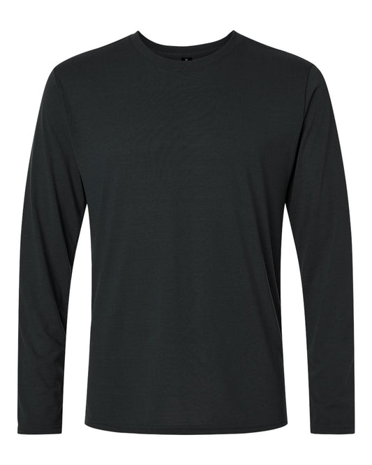 Unisex Performance® Long Sleeve T-Shirt - Front - B85560503 - Black