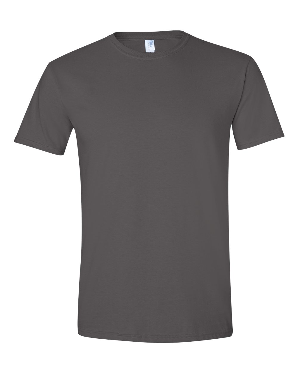Men's Softstyle® T-Shirt - Front - B00660092 - Charcoal