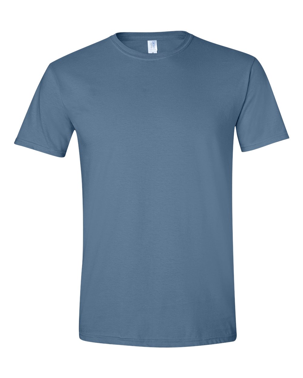 Men's Softstyle® T-Shirt - Front - B00660683 - Indigo Blue