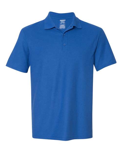 DryBlend® Double Piqué Polo - Front - B17260758 - Royal