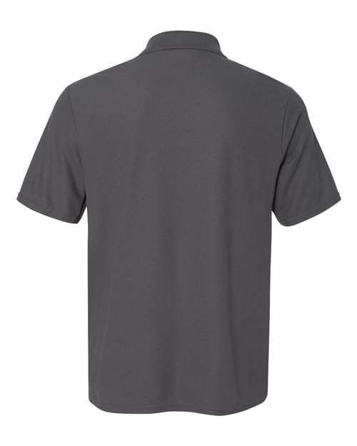 Performance® Double Piqué Polo - Back - B29260093 - Charcoal