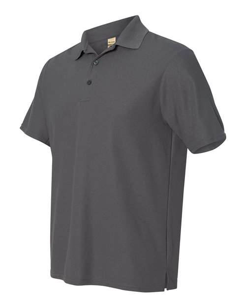 Performance® Double Piqué Polo - Side - B29260093 - Charcoal