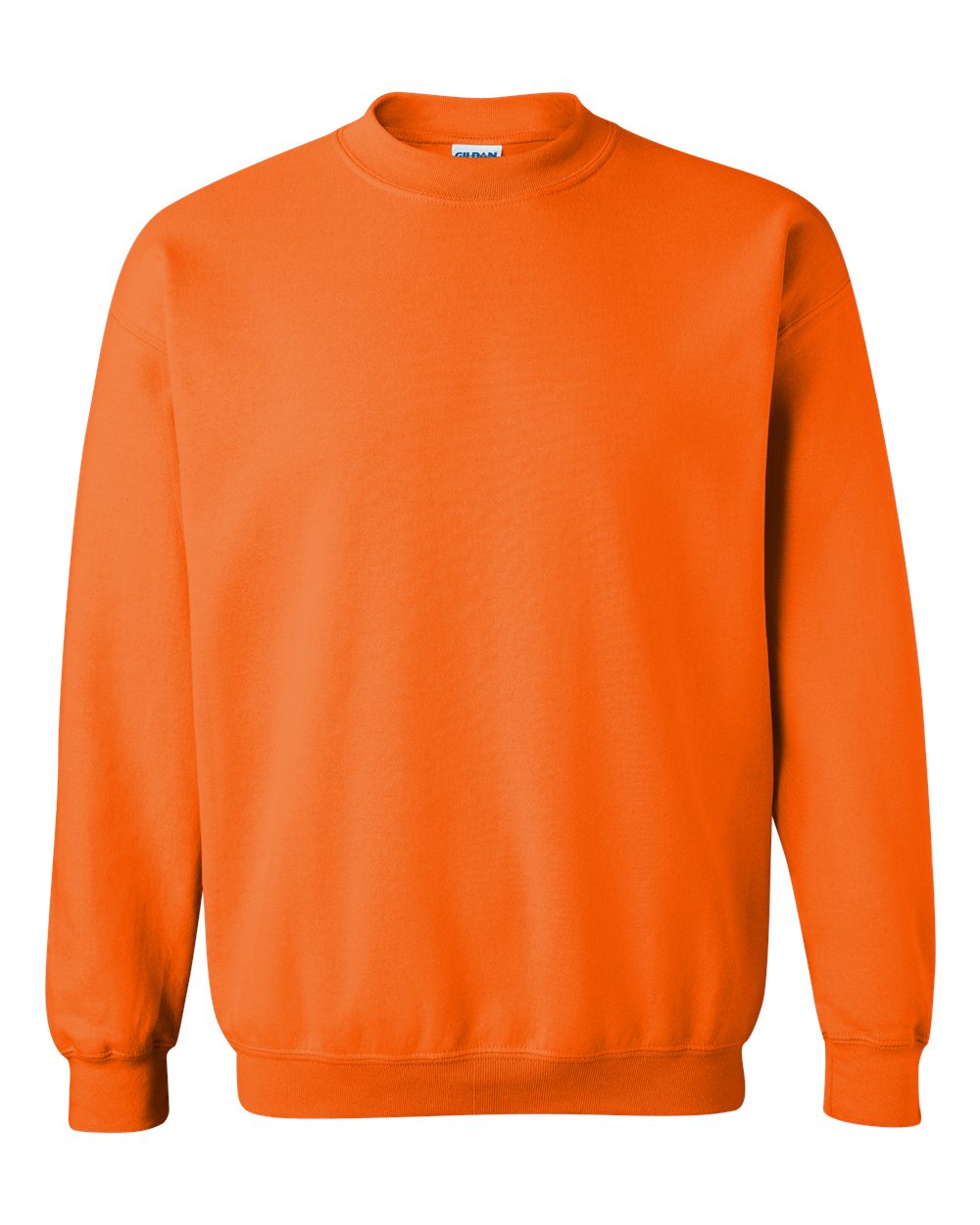 Unisex Heavy Blend™ Crewneck Sweatshirt - Front - B21060333 - Safety Orange
