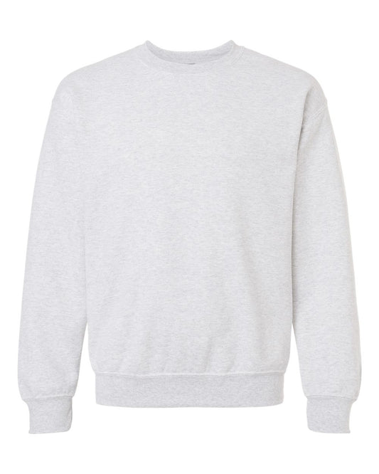 Unisex DryBlend® Crewneck Sweatshirt - Front - B21260023 - Ash