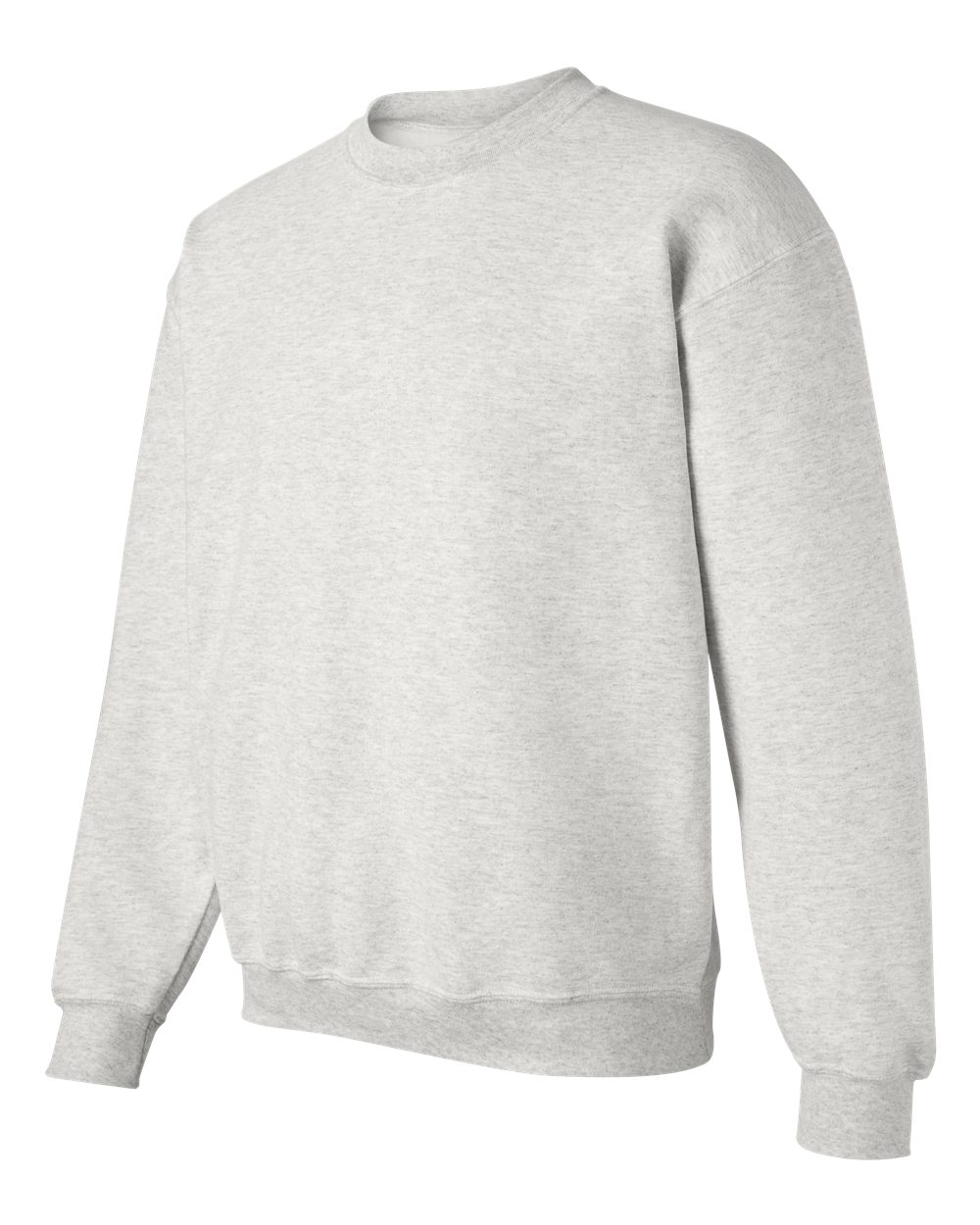 Unisex DryBlend® Crewneck Sweatshirt - Side - B21260023 - Ash