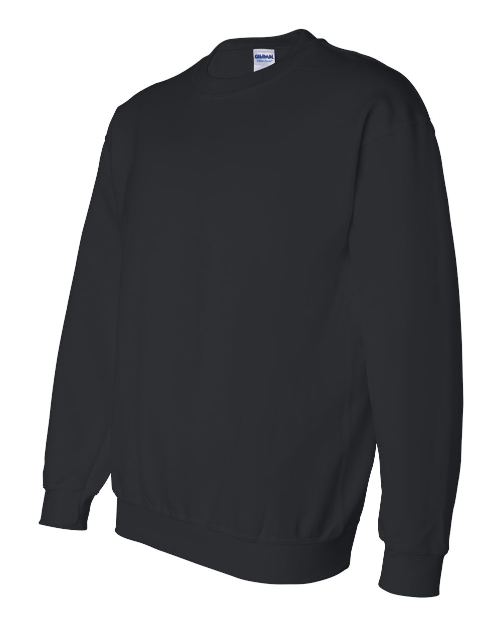 Unisex DryBlend® Crewneck Sweatshirt - Side - B21260503 - Black