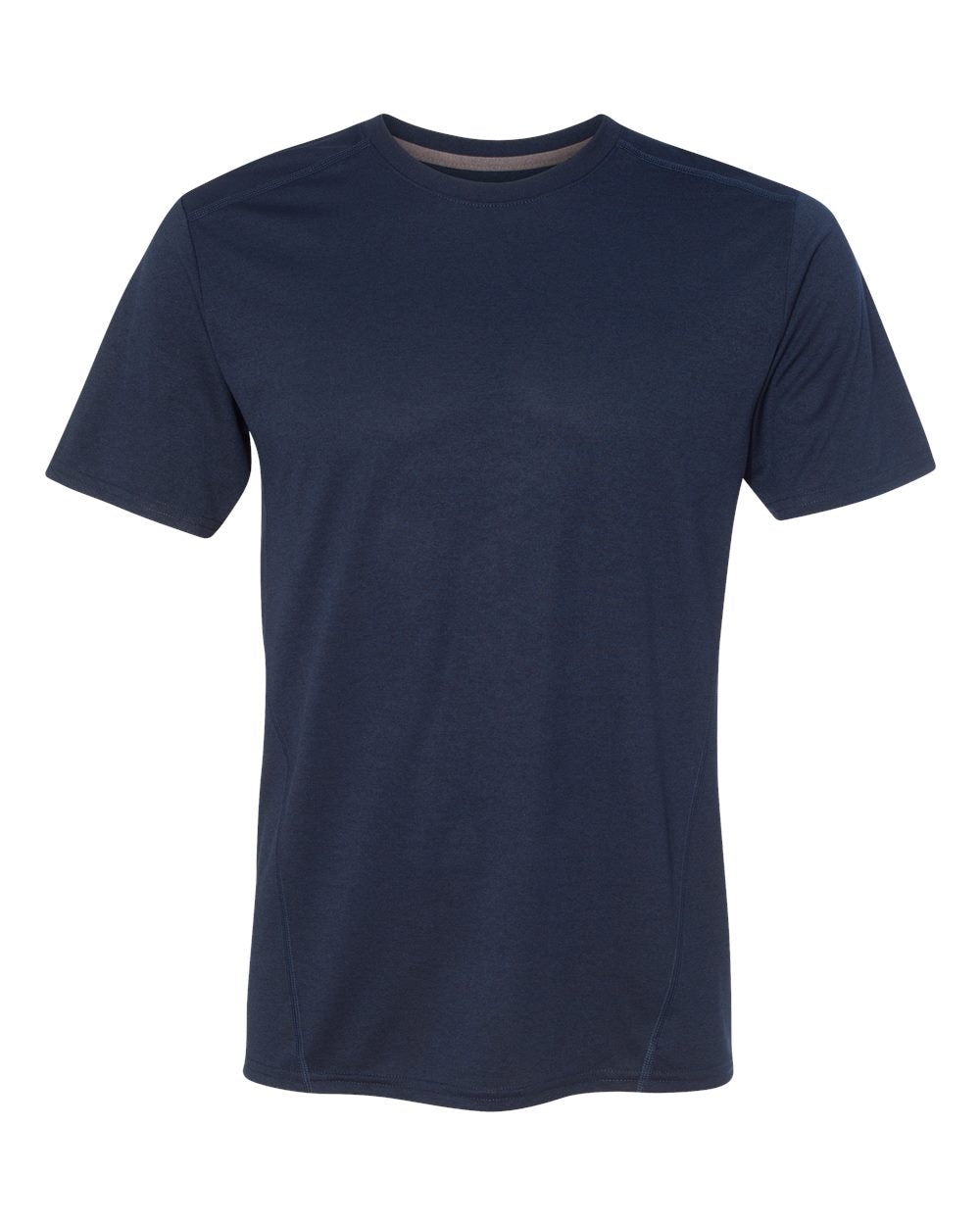 Unisex Performance® Tech T-Shirt - Front - B20360652 - Marbled Navy