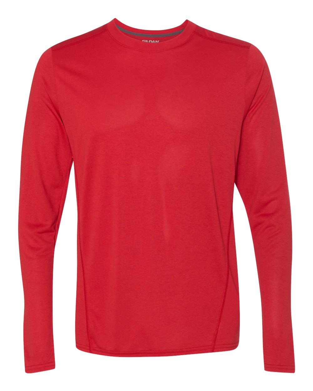 Unisex Performance® Tech  Long Sleeve T-Shirt - Front - B20460708 - Red