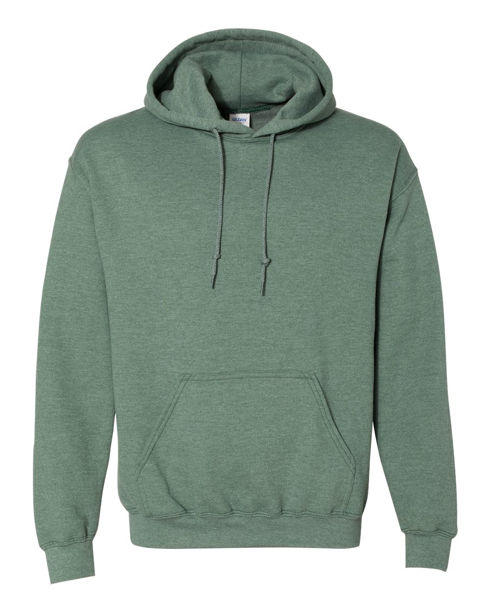 Unisex Heavy Blend™ Hooded Sweatshirt - Front - B22060213 - Heather Dark Green