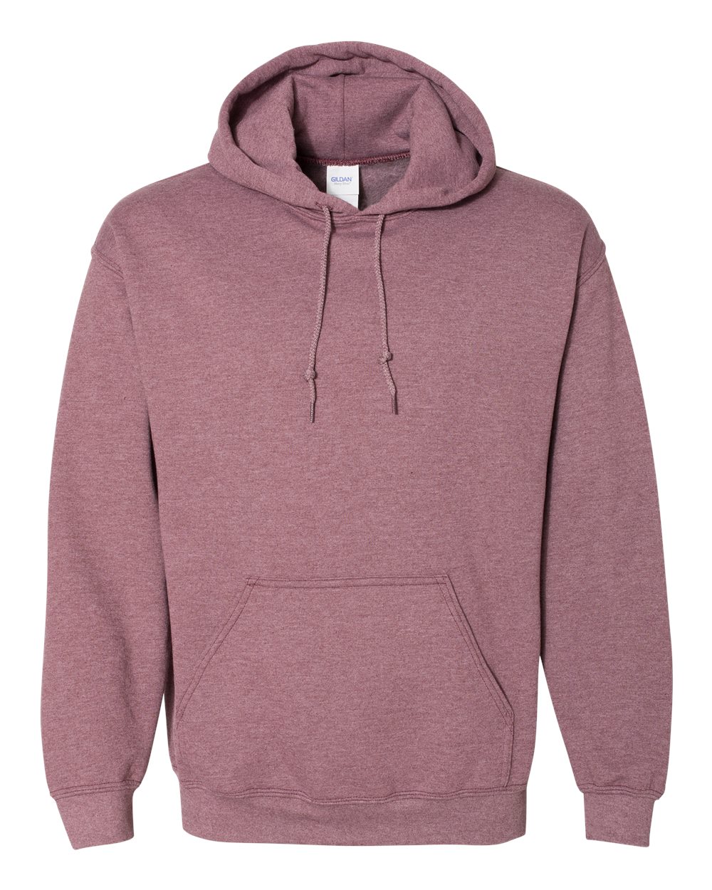 Unisex Heavy Blend™ Hooded Sweatshirt - Front - B22060593 - Heather Dark Maroon