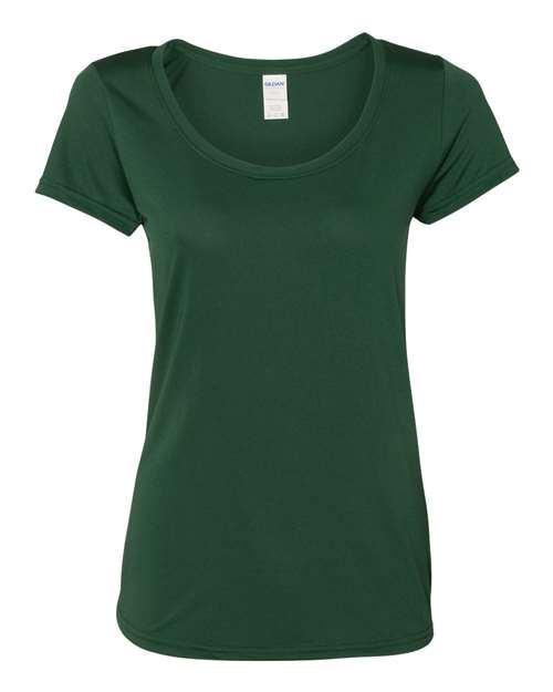 Performance® Core Women's T-Shirt - Front - B12360192 - Dark Green