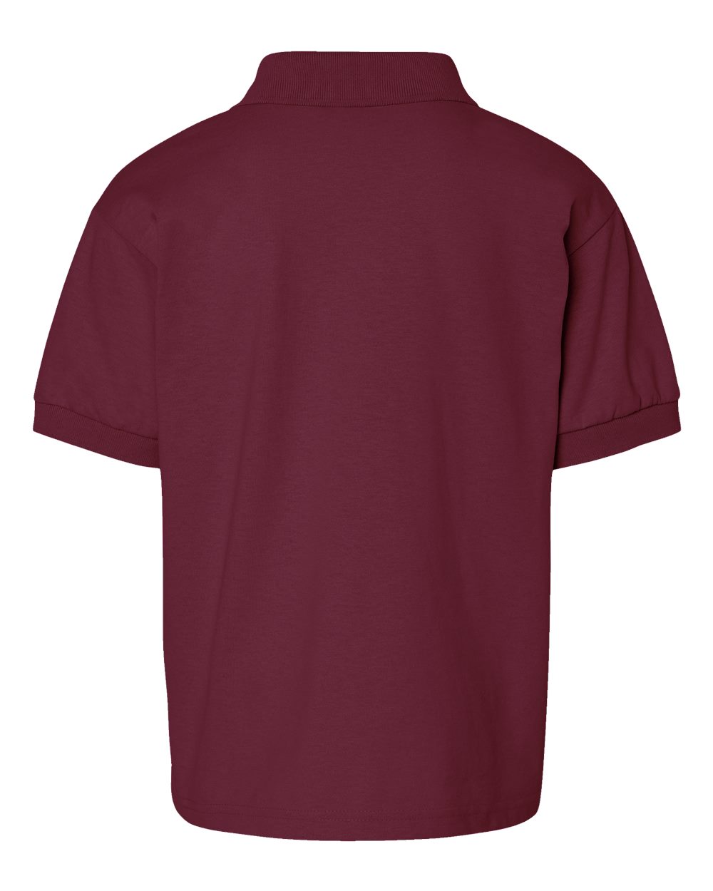 Youth DryBlend® Jersey Polo - Back - B31060533 - Maroon