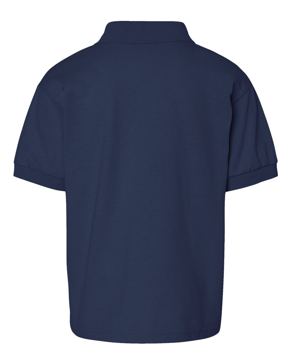 Youth DryBlend® Jersey Polo - Back - B31060653 - Navy