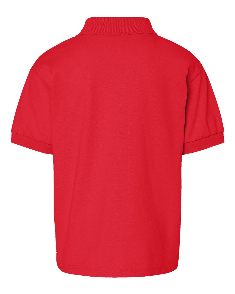 Youth DryBlend® Jersey Polo - Back - B31060703 - Red