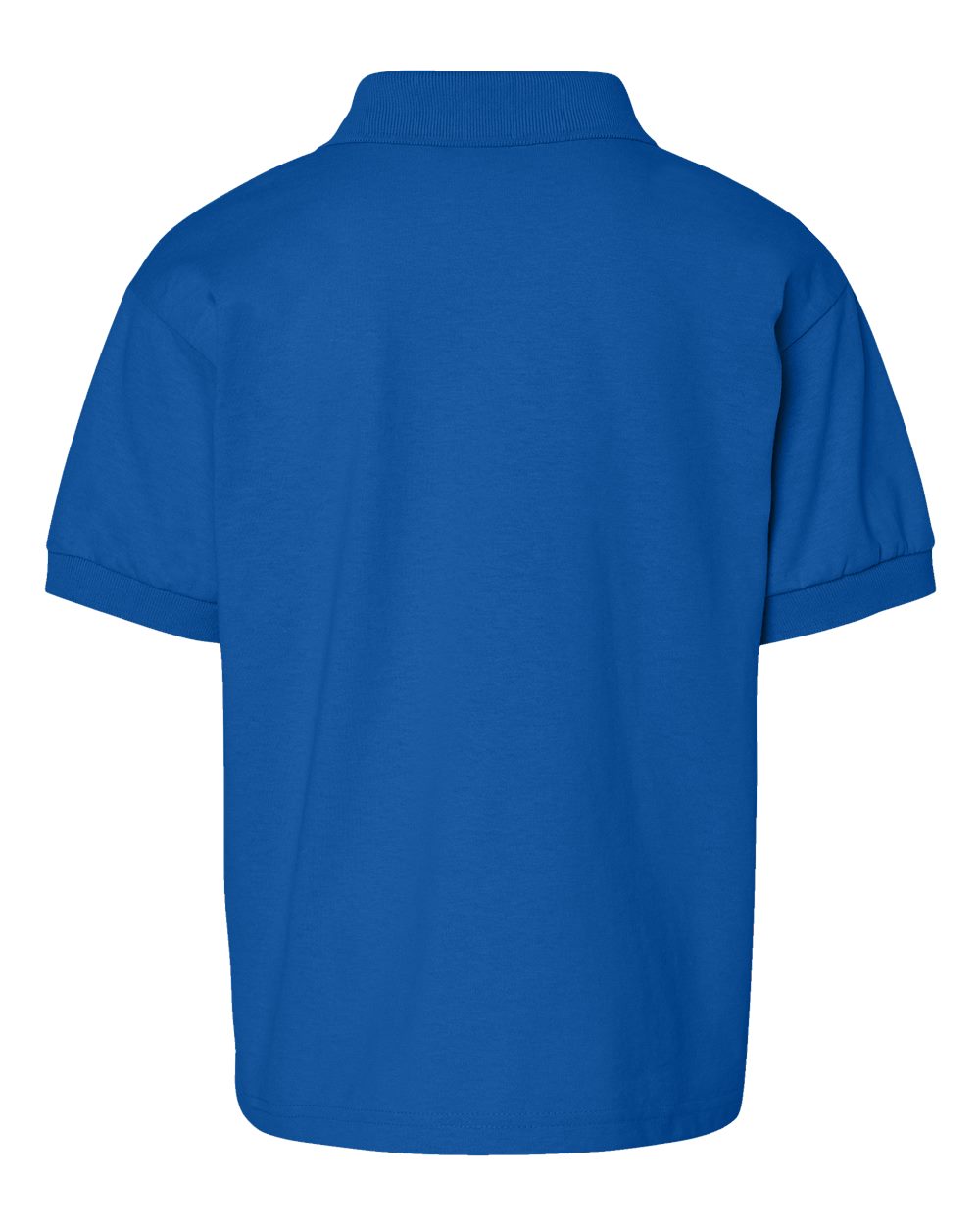 Youth DryBlend® Jersey Polo - Back - B31060753 - Royal