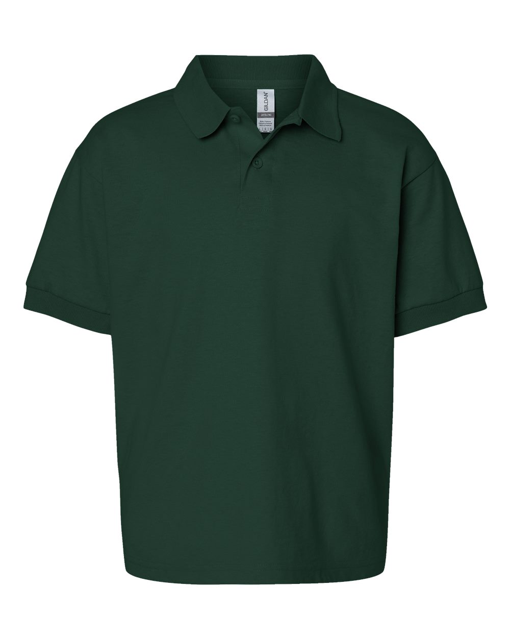 Youth DryBlend® Jersey Polo - Front - B31060543 - Forest Green