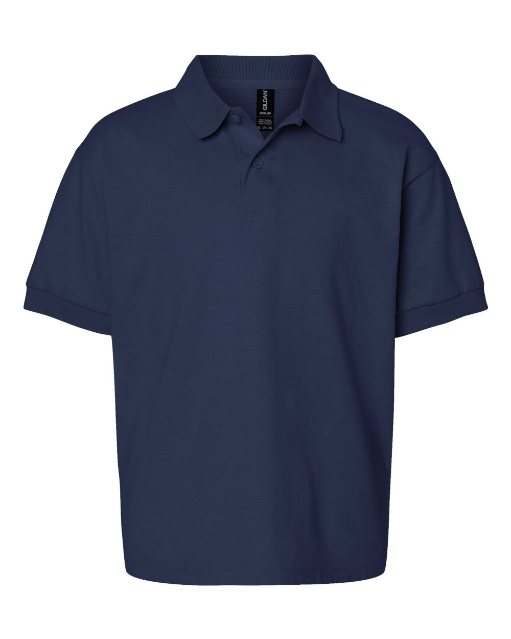 Youth DryBlend® Jersey Polo - Front - B31060653 - Navy