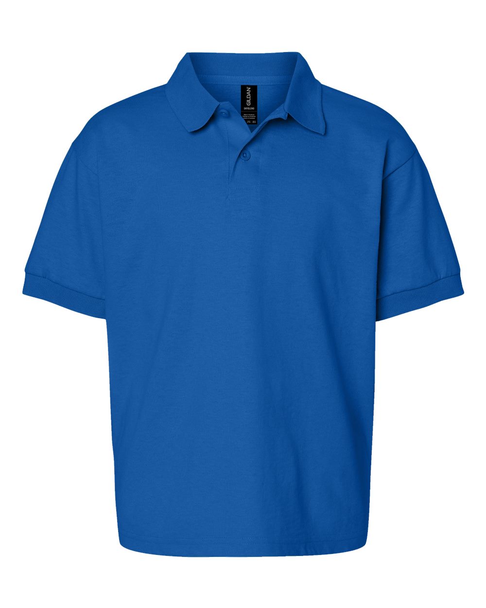 Youth DryBlend® Jersey Polo - Front - B31060753 - Royal